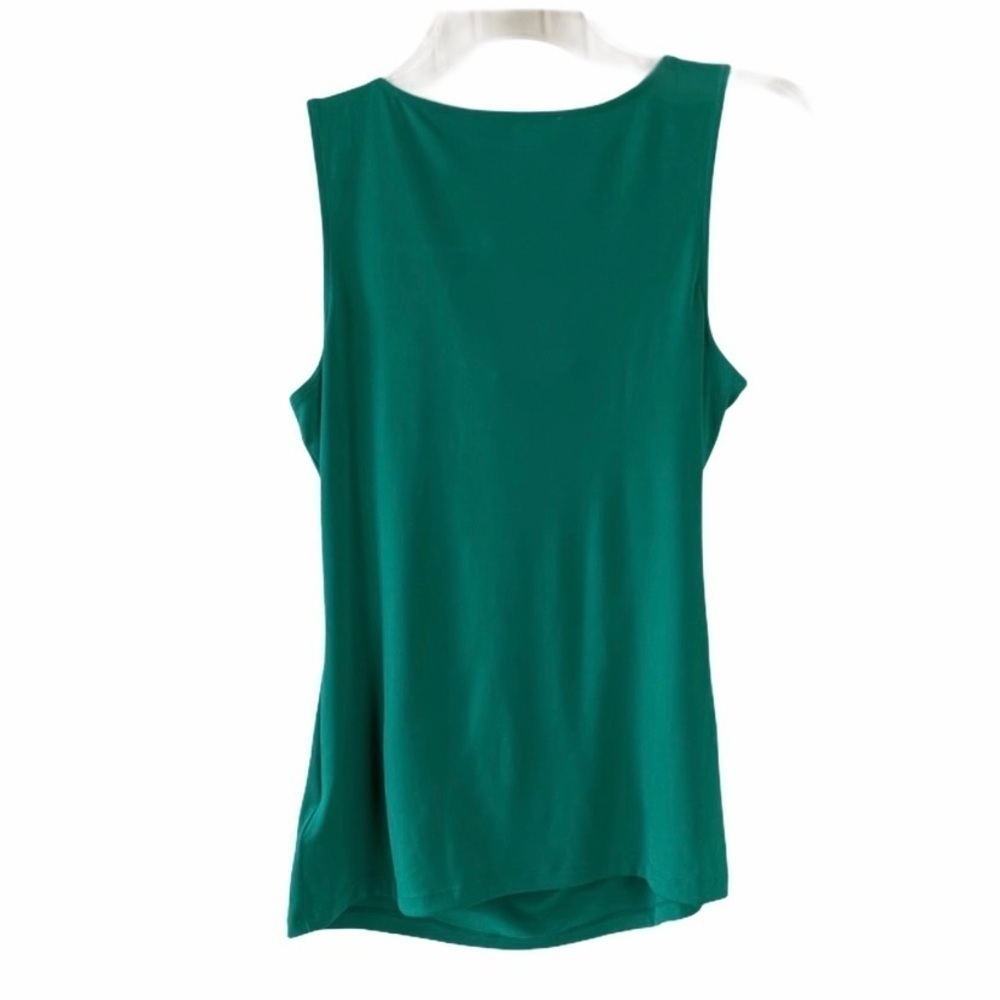 Michael Kors Cowl Neck Top Emerald Green Size S - Picture 4 of 8